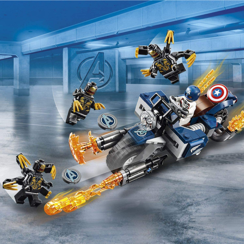 Ludibrium-LEGO DC Super Heroes 76123 - Captain America "Outrider Attacke"