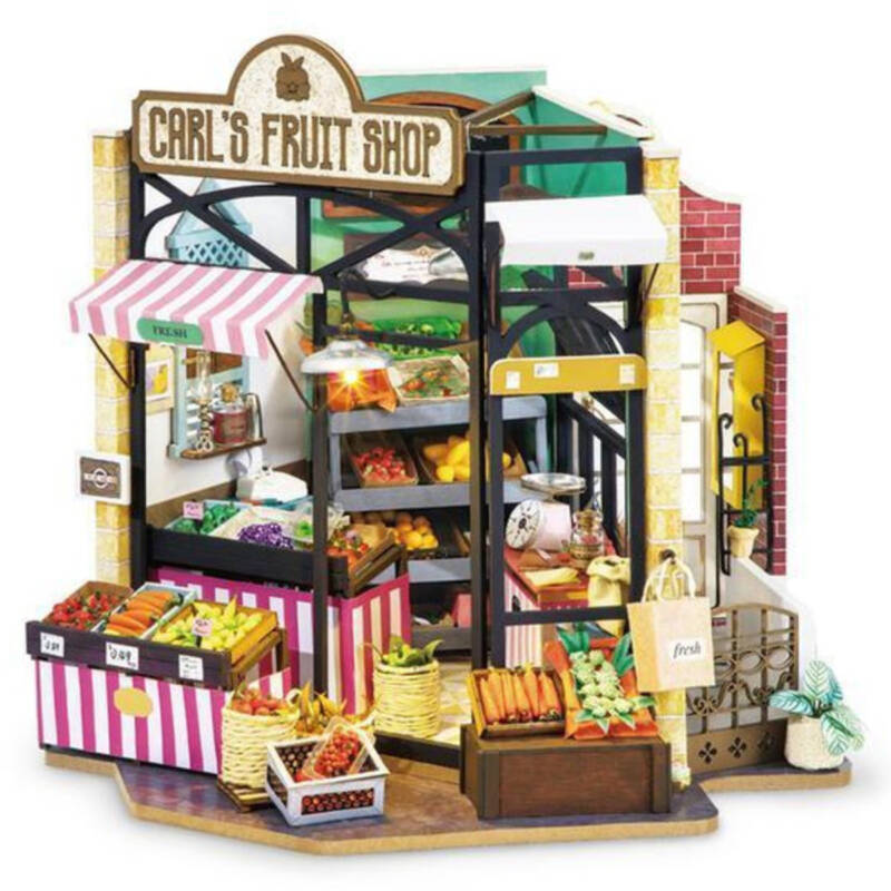 Ludibrium-Rolife - Happy Corner Carl's Fruit Shop - Holzmodell