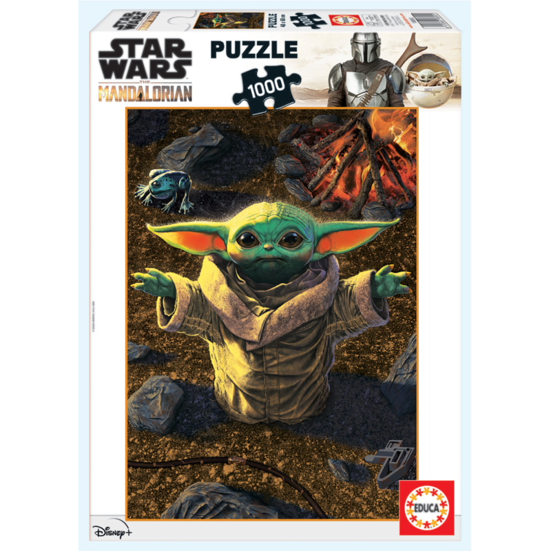 Ludibrium-Educa Puzzle - Baby Yoda the Mandalorian - 1000 Teile