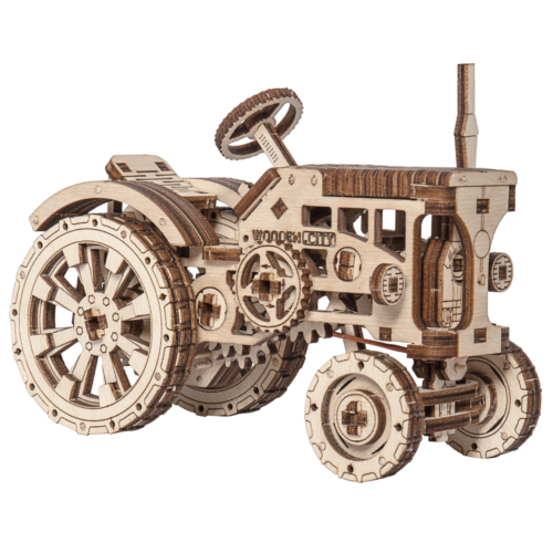 Ludibrium-Wooden.City - Traktor WR318 - Holzbausatz