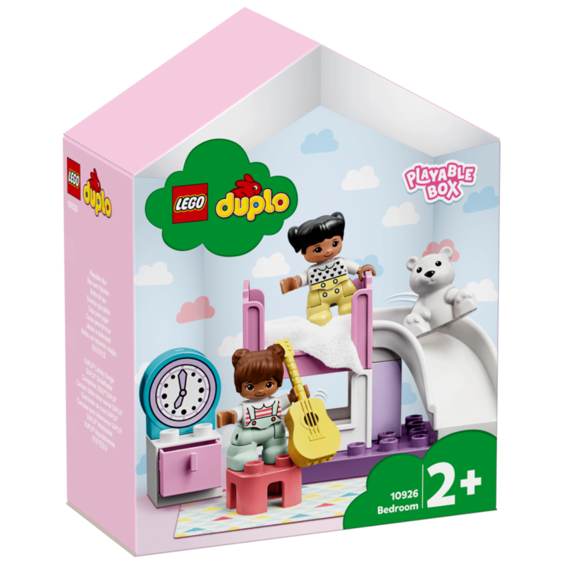 Ludiobrium-LEGO Duplo 10926 - Kinderzimmer-Spielbox - Klemmbausteine
