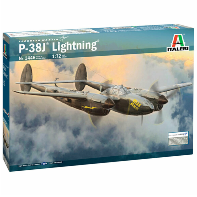 Ludibrium-Italeri 1446 - US P-38J Lightning 1:72