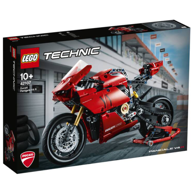 LKudibrium-LEGO Technic 42107 - Ducati Panigale V4 R - Klemmbausteine