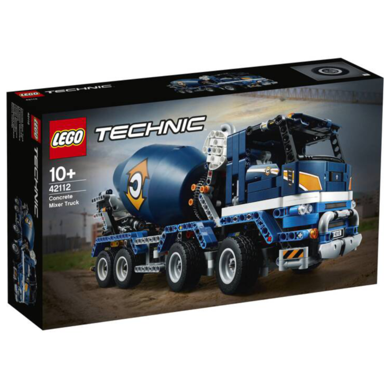 Ludibrium-LEGO Technic 42112 - Betonmischer-LKW - Klemmbausteine