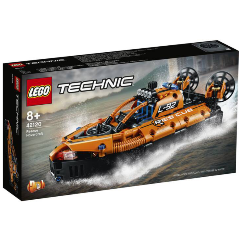 Ludibrium-LEGO Technic 42120 - Luftkissenboot für Rettungseinsätze - Klemmbausteine