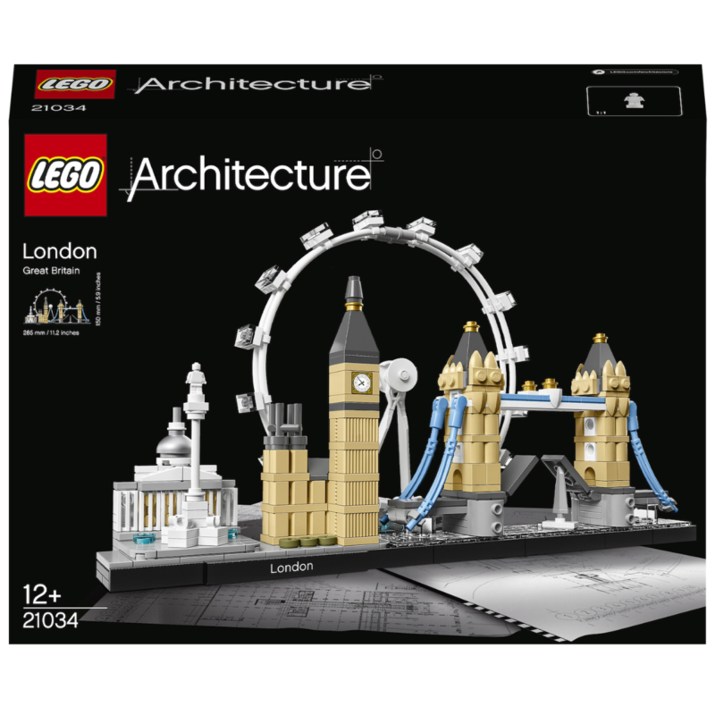 Ludibrium-LEGO Architecture 21034 - London - Klemmbausteine