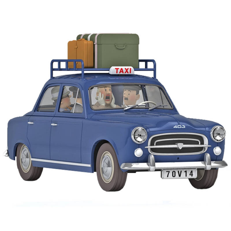 Ludibrium-Tim und Struppi - das blaue Taxi von Moulinsart Nº 37 1:24