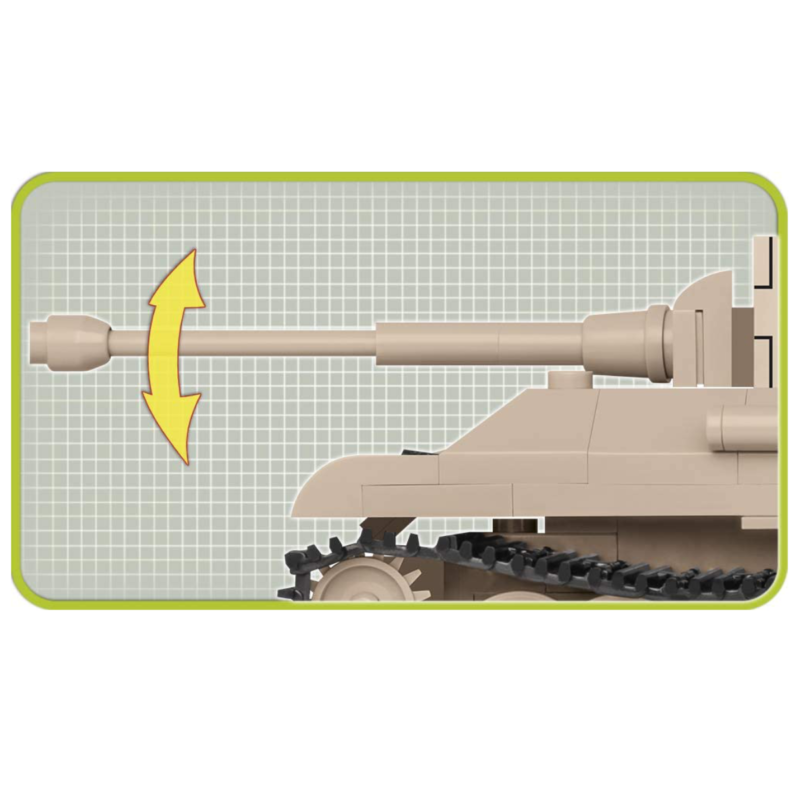 Ludibrium-Cobi 2704 - Panzer V Panther - Klemmbausteine
