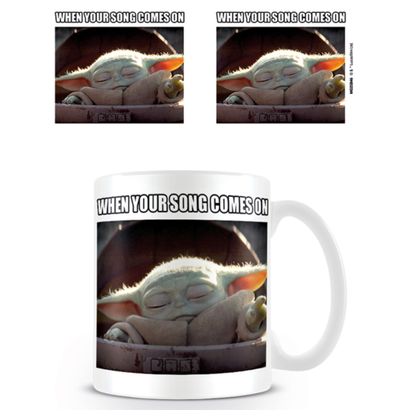 Ludibrium-Star Wars - The Mandalorian Tasse "When Your Song Comes On"
