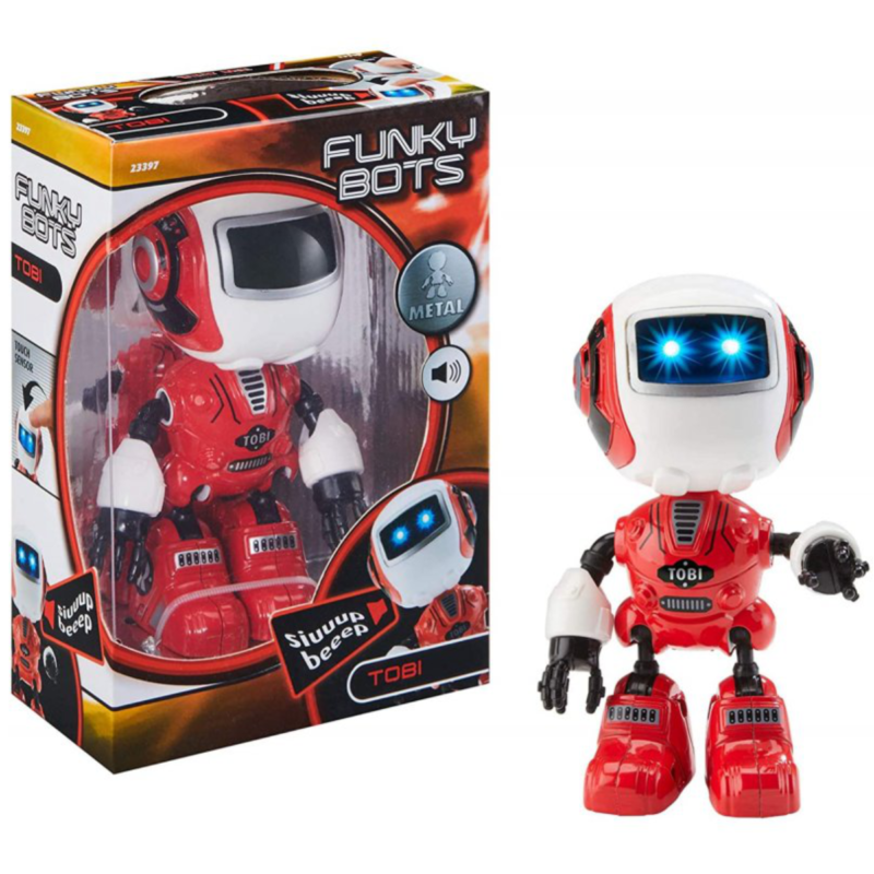 Ludibrium-Revell Control - Funky Bots TOBI - Spielzeugroboter rot