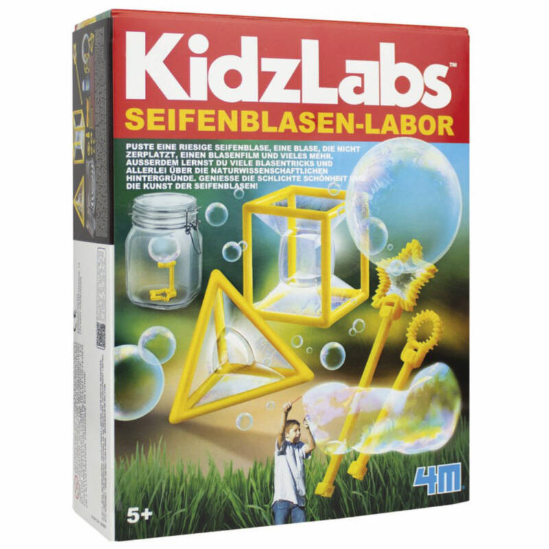 Ludibrium-4M KidzLabs - Seifenblasen-Labor