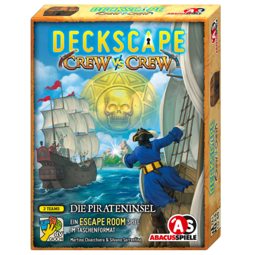 Ludibrium-Abacus Spiele - Deckscape - Crew vs Crew - Die Pirateninsel