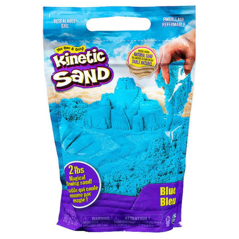 LUDIBRIUM-Spinmaster - Kinetic Sand blau 910g