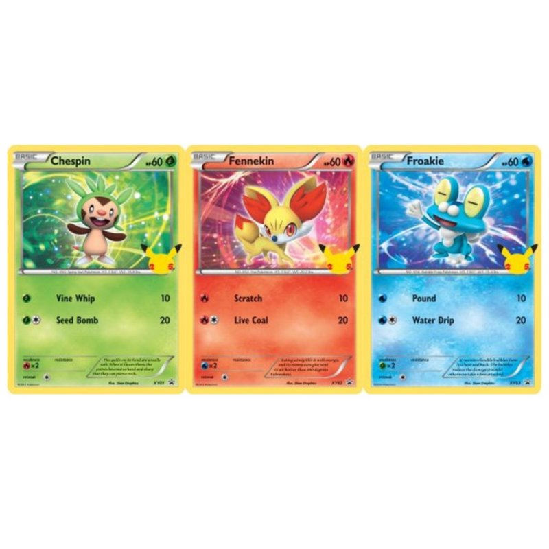 Ludibrium-Pokémon - Oversize Card 3-Pack Kalos Starters (MQ25)