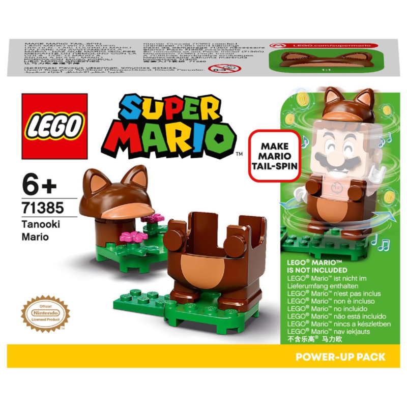 Ludibrium-Lego Super Mario 71385 - Tanuki Mario Anzug - Klemmbausteine