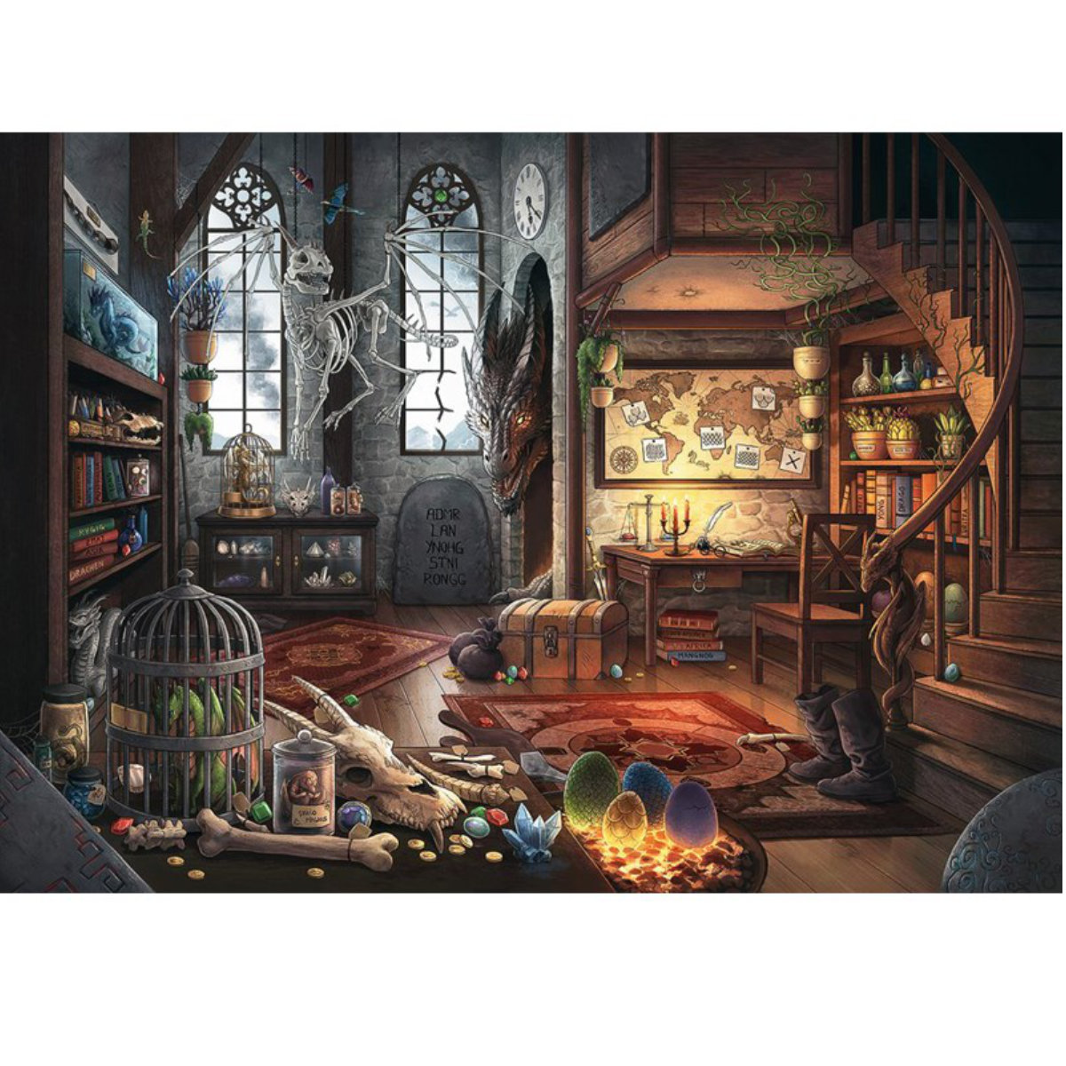 Ludibrium-Ravensburger Puzzle - Escape 5 - Drachenlabor - 759 Teile