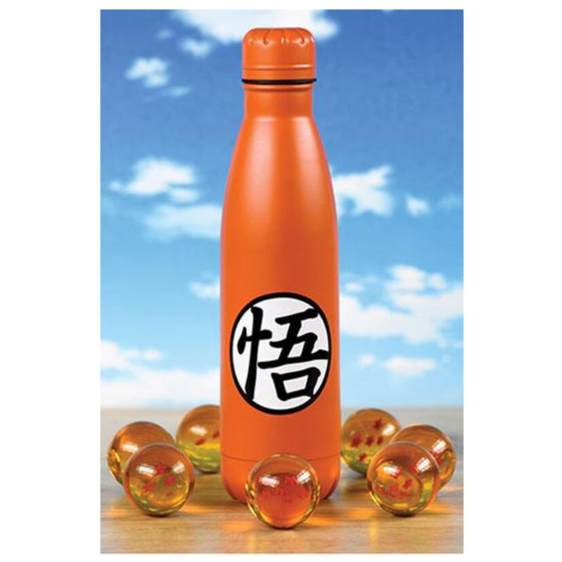 Ludibrium-Dragon Ball Z - Trinkflasche Goku Kanji
