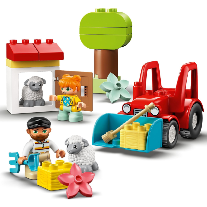Ludibrium-LEGO Duplo 10950 - Traktor und Tierpflege - Klemmbausteine