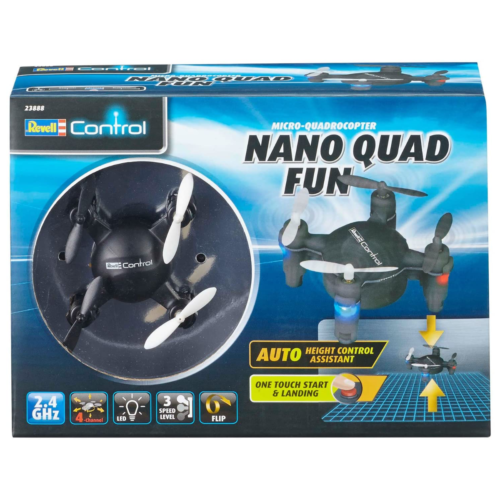 Ludibrium-Revell 23888 - Quadcopter Nano Quad Fun schwarz