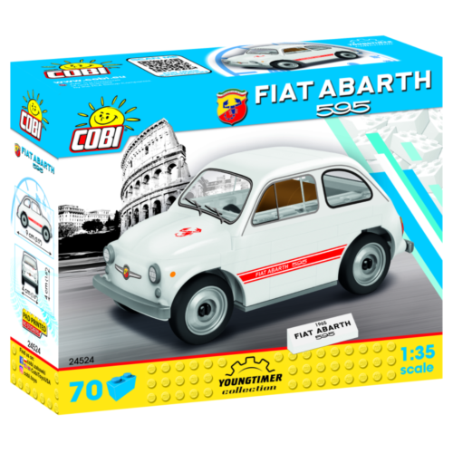 Ludibrium-Cobi 24524 - Fiat Abarth 595 - Klemmbausteine