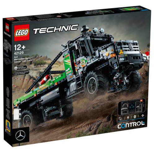 Ludibrium-LEGO Technic 42129 - 4x4 Mercedes-Benz Zetros Offroad-Truck - Klemmbausteine
