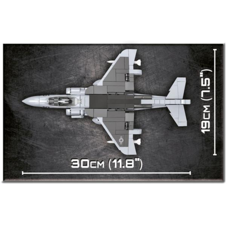 Ludibrium-Cobi 5809 - AV-8B Harrier II Plus - Klemmbausteine