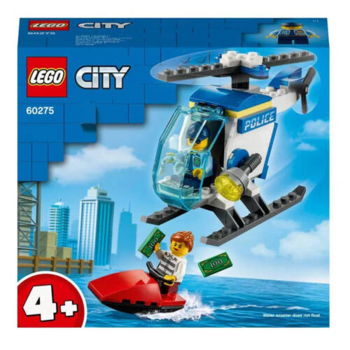 Ludibrium-Lego City 60275 - Polizeihubschrauber - Klemmbausteine