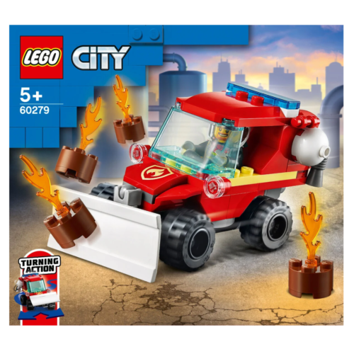 Ludibrium-Lego City 60279 - Mini-Löschfahrzeug - Klemmbausteine