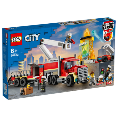 Ludibrium-Lego City 60282 - Mobile Feuerwehrleitstelle - Klemmbausteine