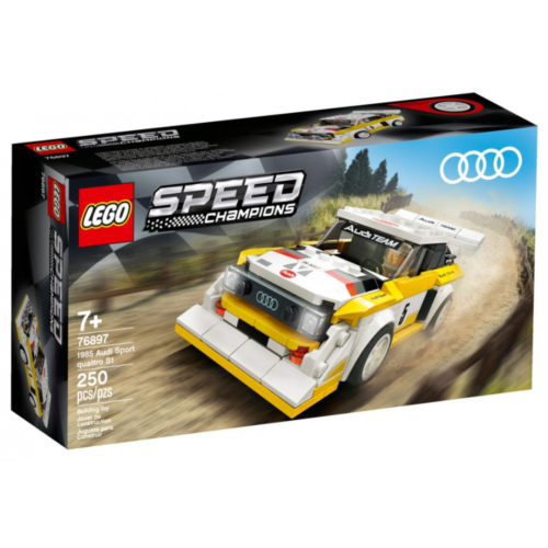 Ludibrium-LEGO Speed Champions 76897 - 1985 Audi Sport quattro S1 - Klemmbausteine