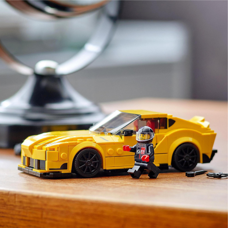 Ludibrium-LEGO Speed Champions 76901 - Toyota GR Supra - Klemmbausteine