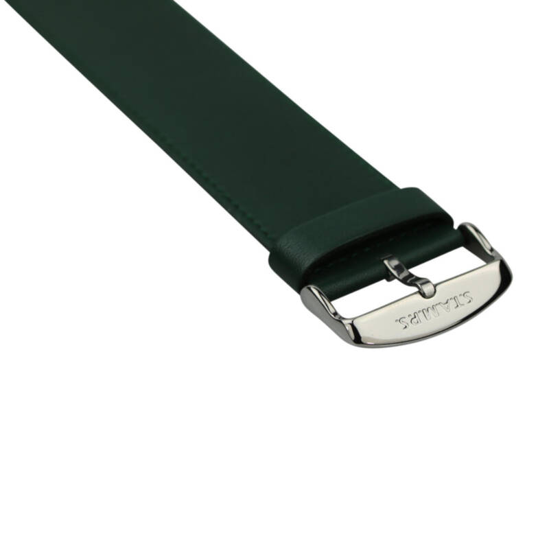 S.T.A.M.P.S. - Armband Classic Leather Dunkelgrün