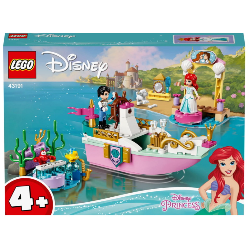Ludibrium-Lego Disney 43191 - Arielles Festtagsboot - Klemmbausteine