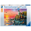 Ludibrium-Ravensburger - Leuchtturm am Abend - 500 Teile Softclick