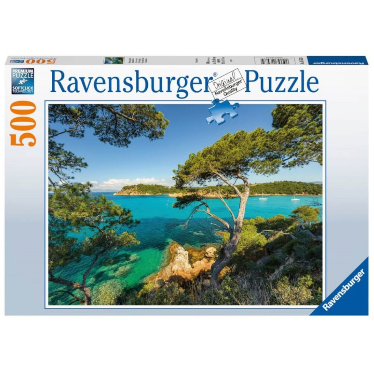 Ludibrium-Ravensburger - Schöne Aussicht - 500 Teile Softclick