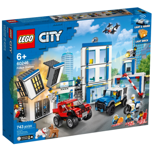 Ludibrium-Lego City 60246 - Polizeistation - Klemmbausteine