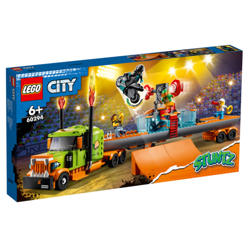 Ludibrium-Lego City 60294 - Stuntshow-Truck - Klemmbausteine