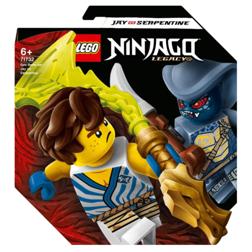 Ludibrium-LEGO Ninjago 71732 - Kampfset: Jay vs. Serpentine - Klemmbausteine