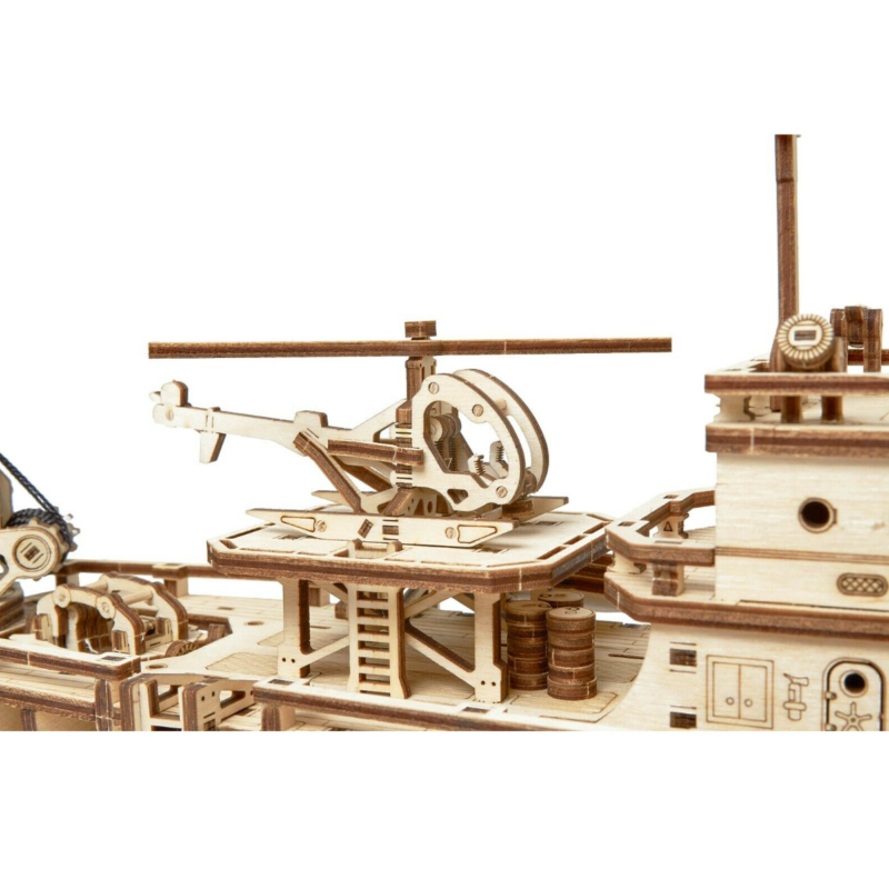 Ludibrium-Wood Trick - Forschungsschiff - 3D-Modellbau