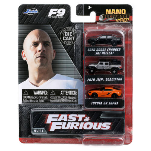 Ludibrium-Jada - Fast and Furious 3 Car Nano Set NV-11