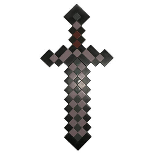 Ludibrium-Minecraft - Kunststoff-Replik Nether Sword 51 cm