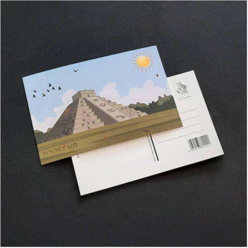Escape - Rätsel-Postkarte "Der vergessene Zugang"