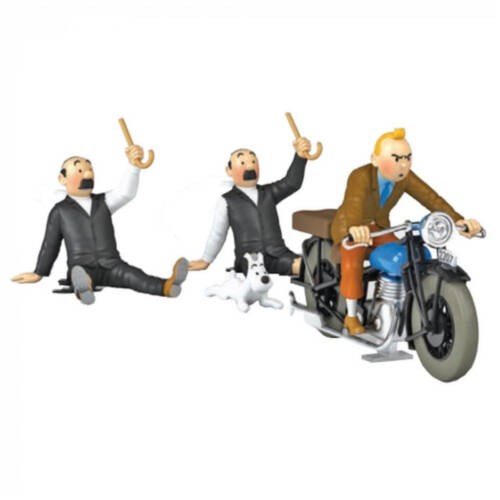 Tim und Struppi - Motorrad aus König Ottokars Zepter Nº70 1:24 /La Moto de Tintin Nº70 - 1:24