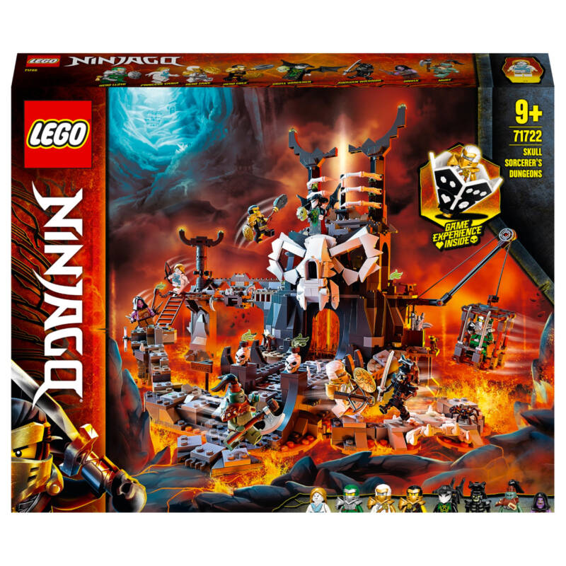 Ludibrium-LEGO® Ninjago 71722 - Verlies des Totenkopfmagiers - Klemmbausteine