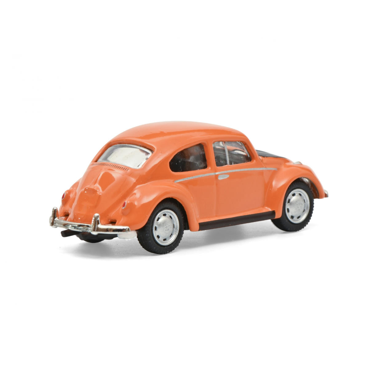 Schuco – VW Käfer orange/schwarz – 1:87 Modellauto