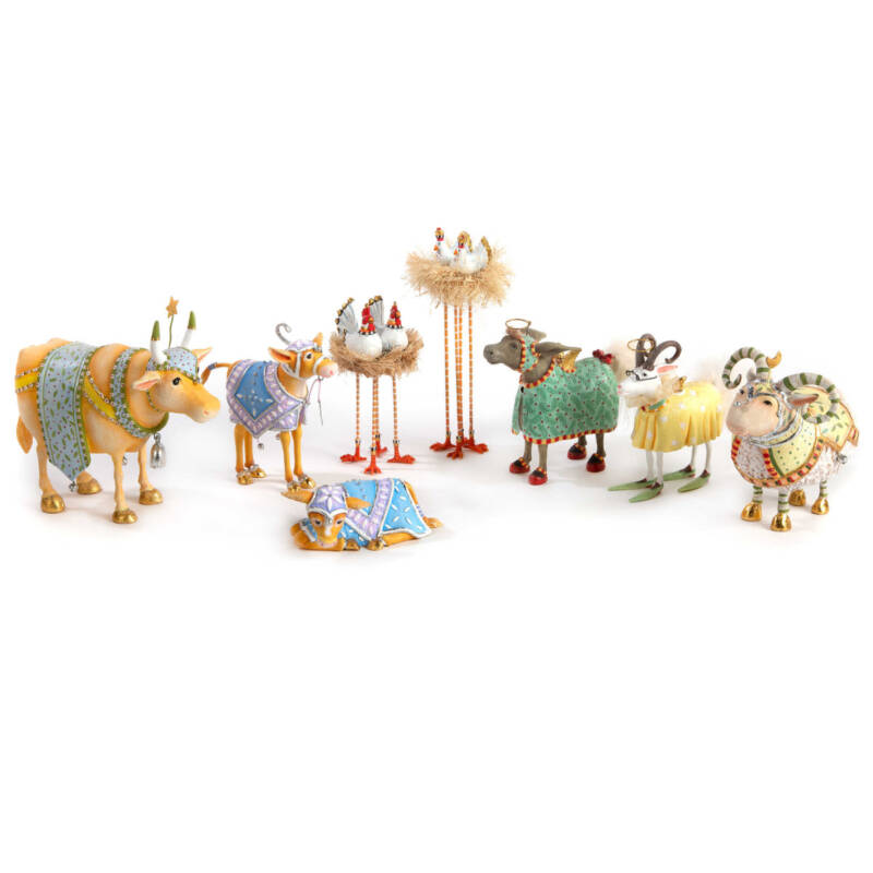 Ludibrium-Krinkles - Nativity Nanny Goat Ornament