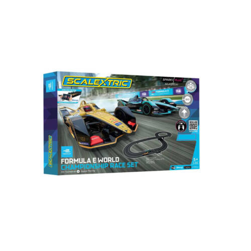 Rennbahn Scalextric Sport Spark Plug Formula E Race Set
