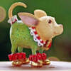 Ludibrium-Krinkles - Mini Chihuahua Ornament