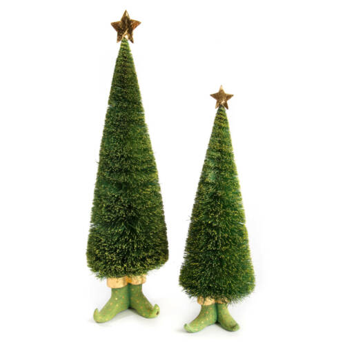 Ludibrium-Krinkles - Dash Away Sisal Elf Tree Figures
