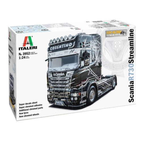 Italeri 3952 - Bausatz SCANIA R730 Streamline Show Truck 1:24